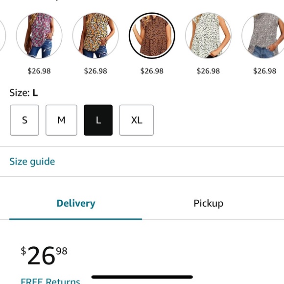 Tunic Top Ruffle Neck Cap Loose Babydoll size MED NWT - Picture 4 of 10